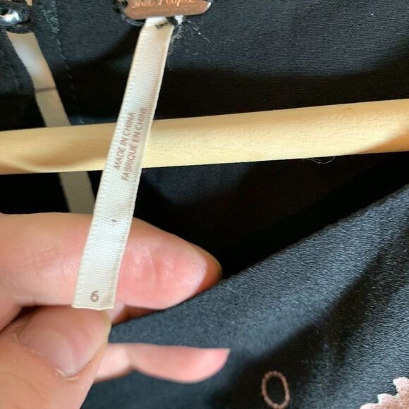 Free People Sunshadows Floral Split Sleeve Dress - Picture 4 of 8